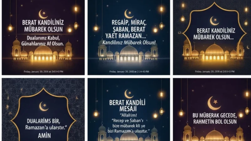 Berat Kandili: Ramazan'ın Müjdecisi Nedir ve Nasıl İdrak Edilir? | TrendsOmni Dijital Haber Portalı
